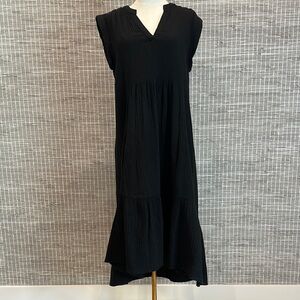 We are Sundays Cotton Gauze V-Neck Sleeveless Dress